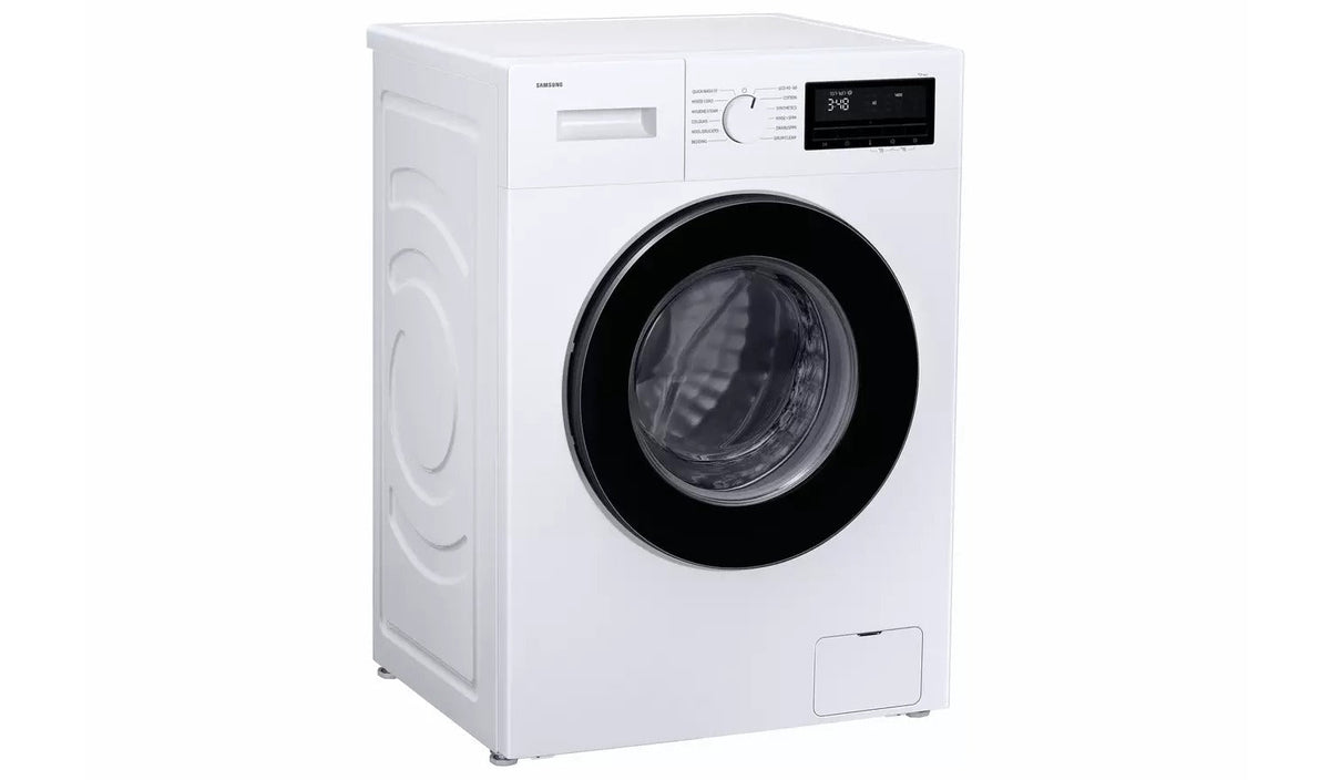 Samsung Series 4 WW90FG3M05AWEU 9kg 1400 Spin Front Load Washing Machine with Hygiene Steam White - A Rated - View 3
