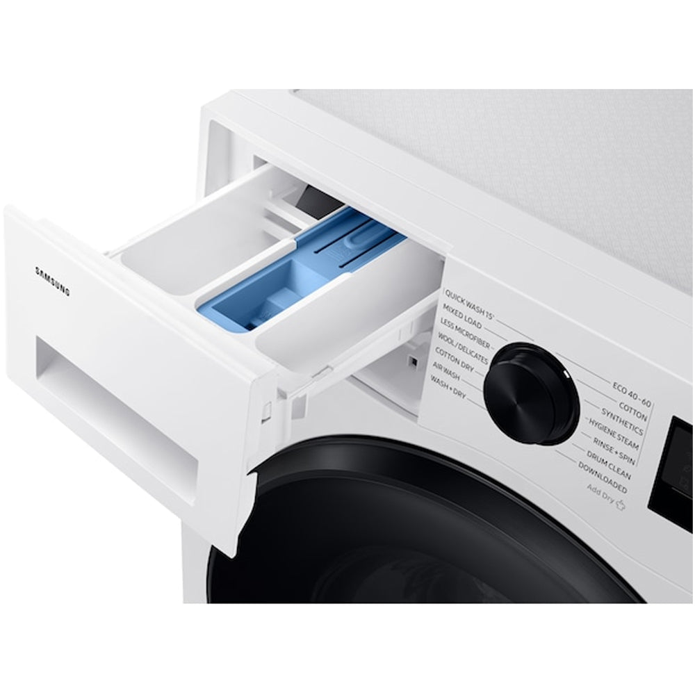 Samsung Series 5 WD11DG5B15BEEU Ecobubble AI Energy 11kg+6kg 1400 Spin Washer Dryer White - View 8