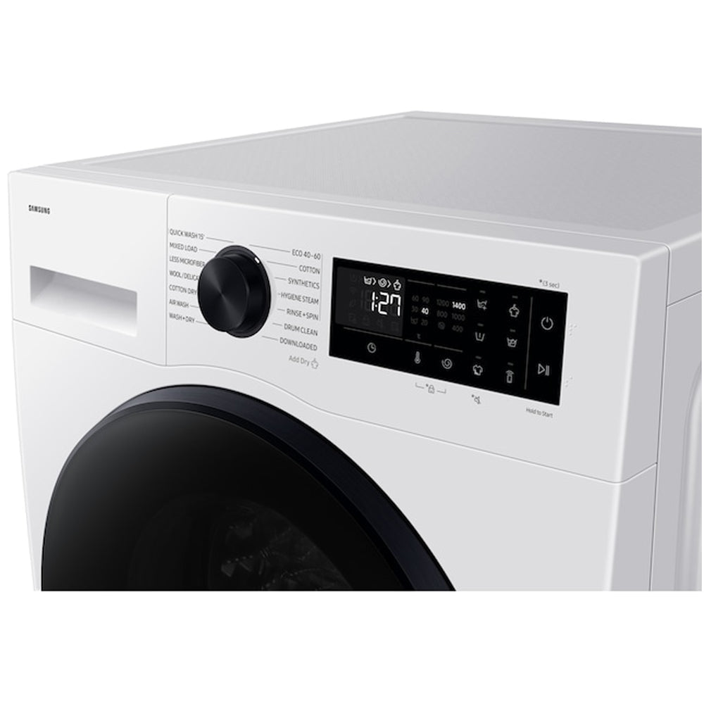 Samsung Series 5 WD11DG5B15BEEU Ecobubble AI Energy 11kg+6kg 1400 Spin Washer Dryer White - View 7