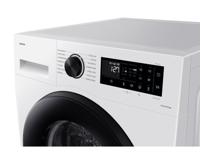 Samsung Series 5 WW11DG5B25AEEU Bespoke AI Front-Load 11 kg 1400 Spin Washing Machine White - View 6