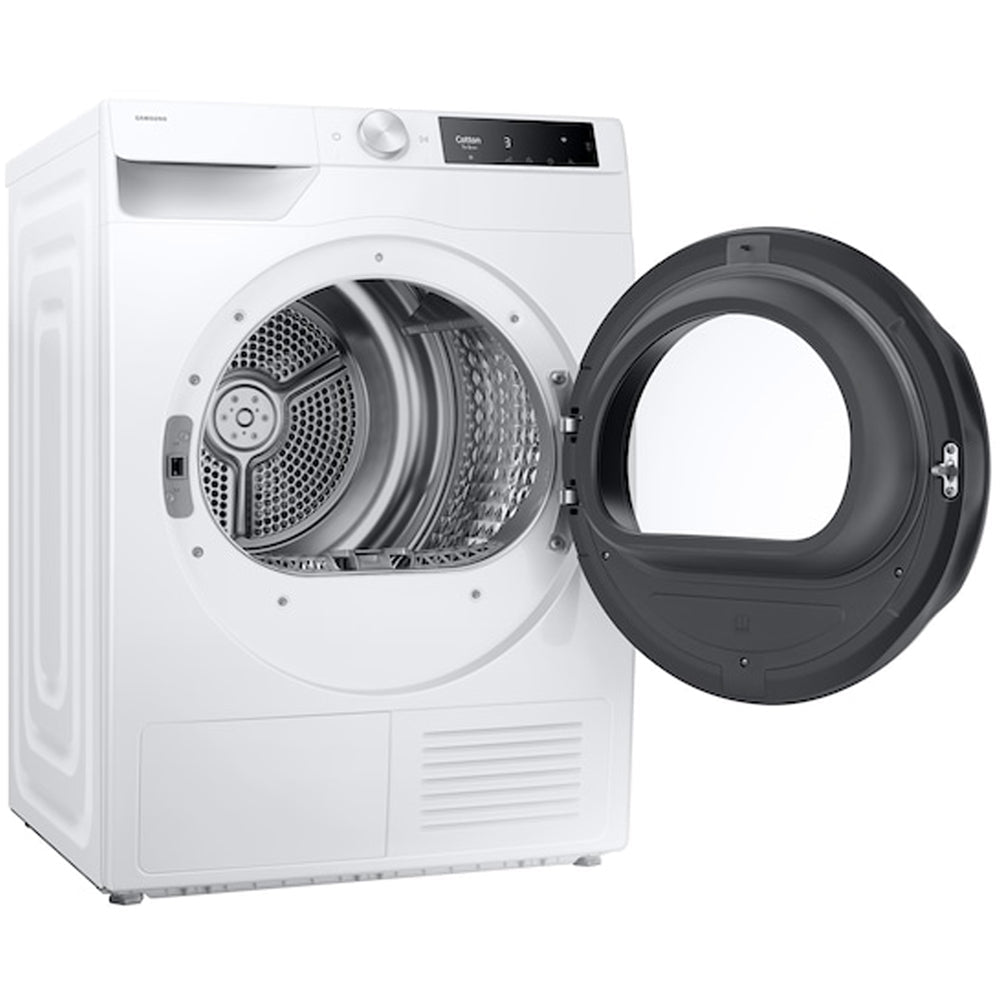 Samsung Series 6 DV90T6240LES1 9kg AI Energy Heat Pump Tumble Dryer White - View 5