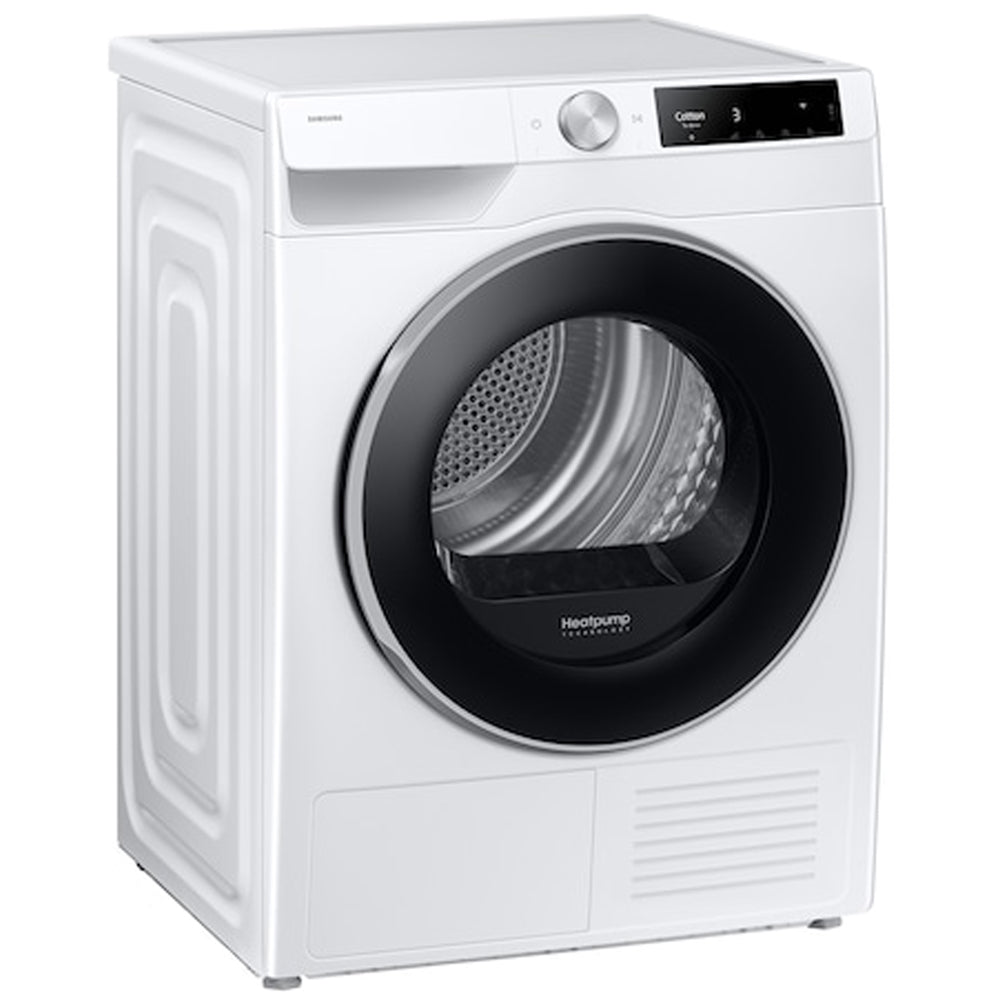 Samsung Series 6 DV90T6240LES1 9kg AI Energy Heat Pump Tumble Dryer White - View 3