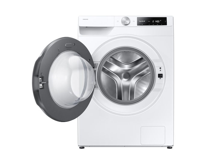 Samsung Series 6 WW90DG6U85LEU1 Bespoke AI Front-Load 9 kg 1400 Spin Washing Machine White - View 2