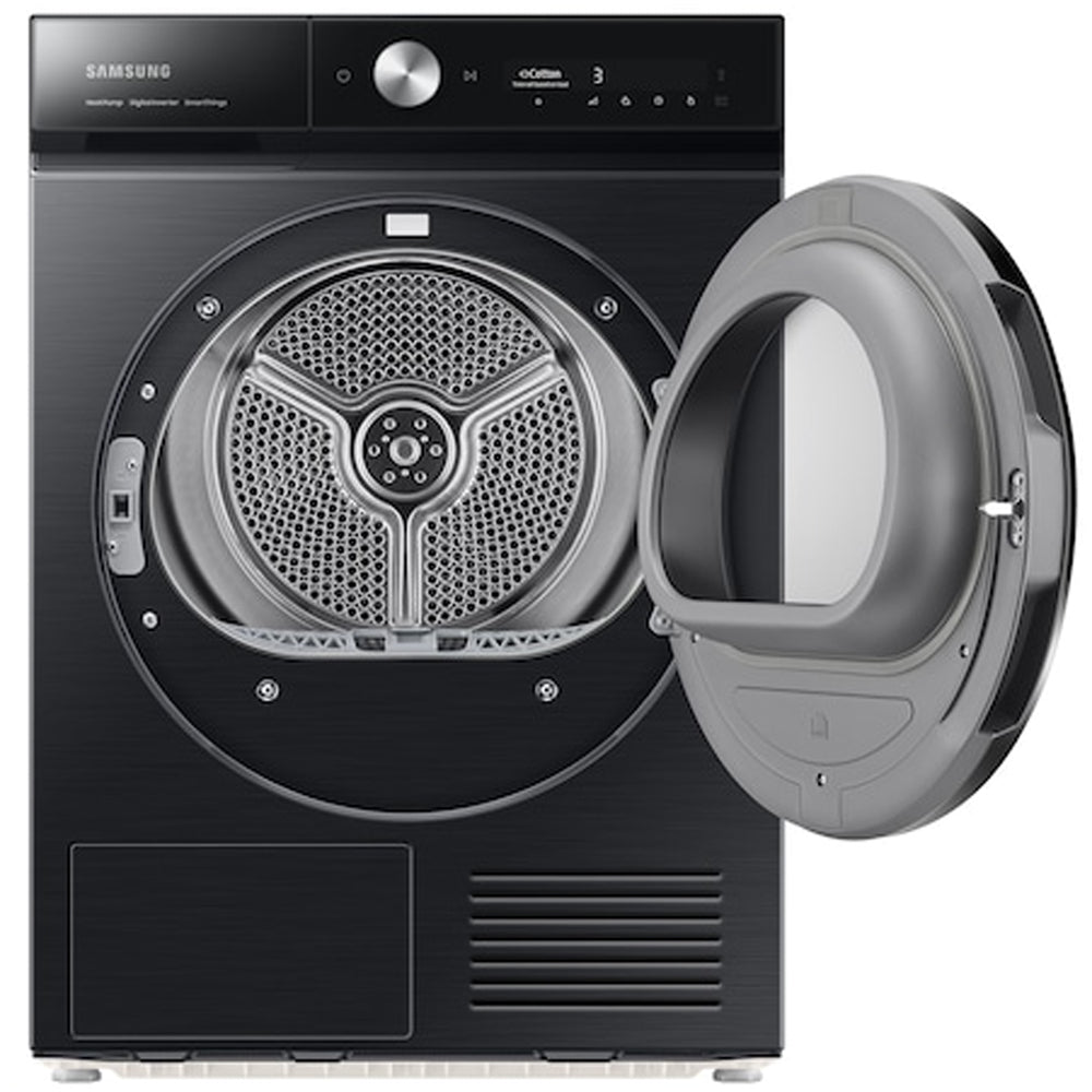 Samsung Series 8 DV90BB9445GBS1 with Optimal Dry 9kg Heat Pump Tumble Dryer Black - View 6