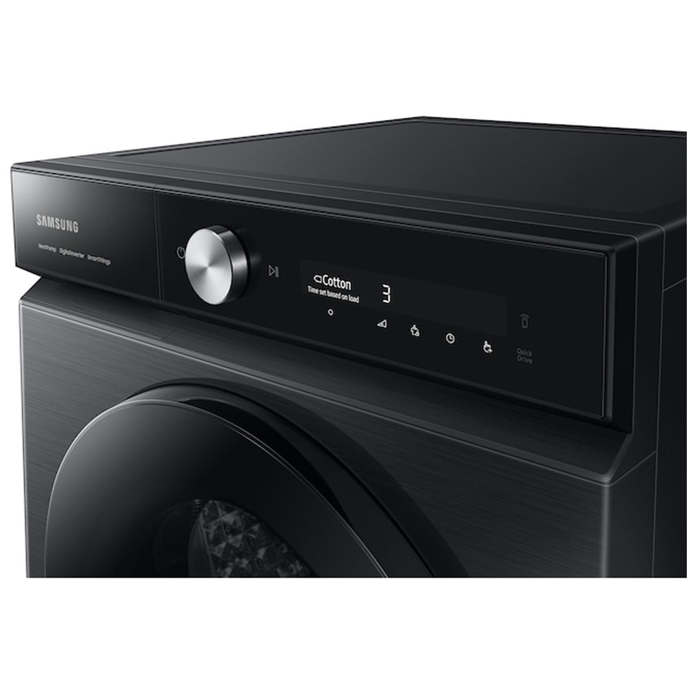 Samsung Series 8 DV90BB9445GBS1 with Optimal Dry 9kg Heat Pump Tumble Dryer Black - View 5