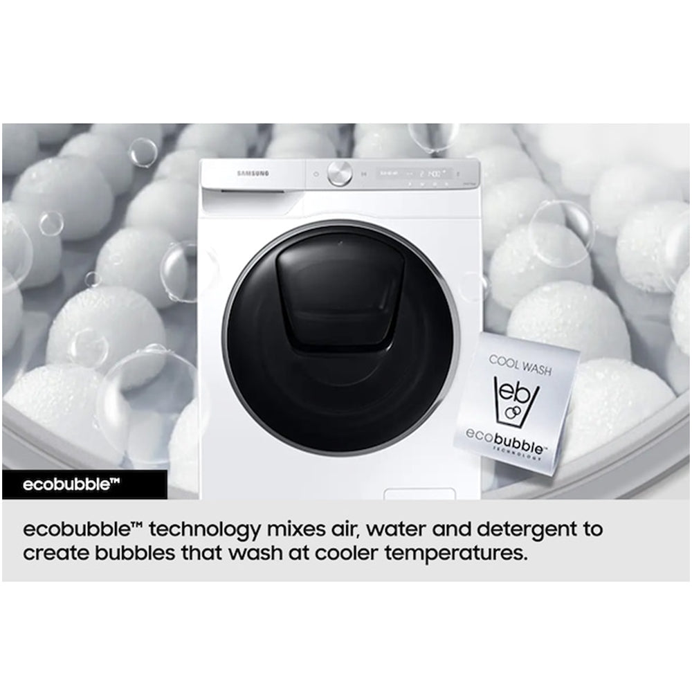 Samsung Series 8 WW11DB8B95GBU1 Bespoke AI Energy 11kg 1400 Spin Smart Washing Machine Black - View 12