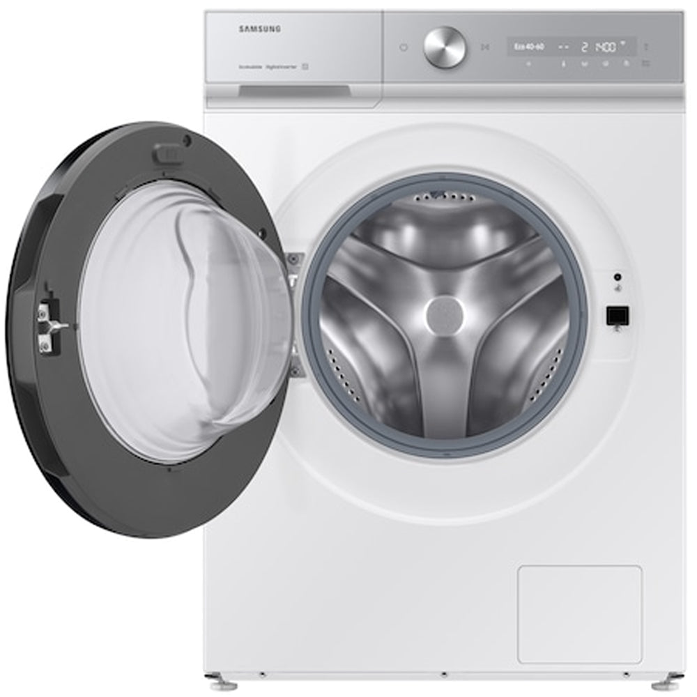 Samsung Series 8 WW11DB8B95GHU1 Bespoke AI Energy 11kg 1400 Spin Smart Washing Machine White - View 2
