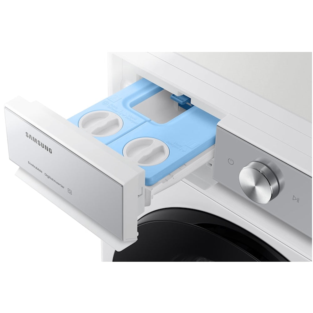 Samsung Series 8 WW11DB8B95GHU1 Bespoke AI Energy 11kg 1400 Spin Smart Washing Machine White - View 4