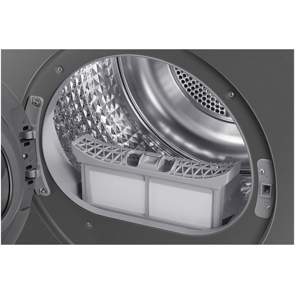 Samsung Series 9 DV90F09F4SU1 with AI Home 9kg Heat Pump Tumble Dryer Dark Steel - View 11