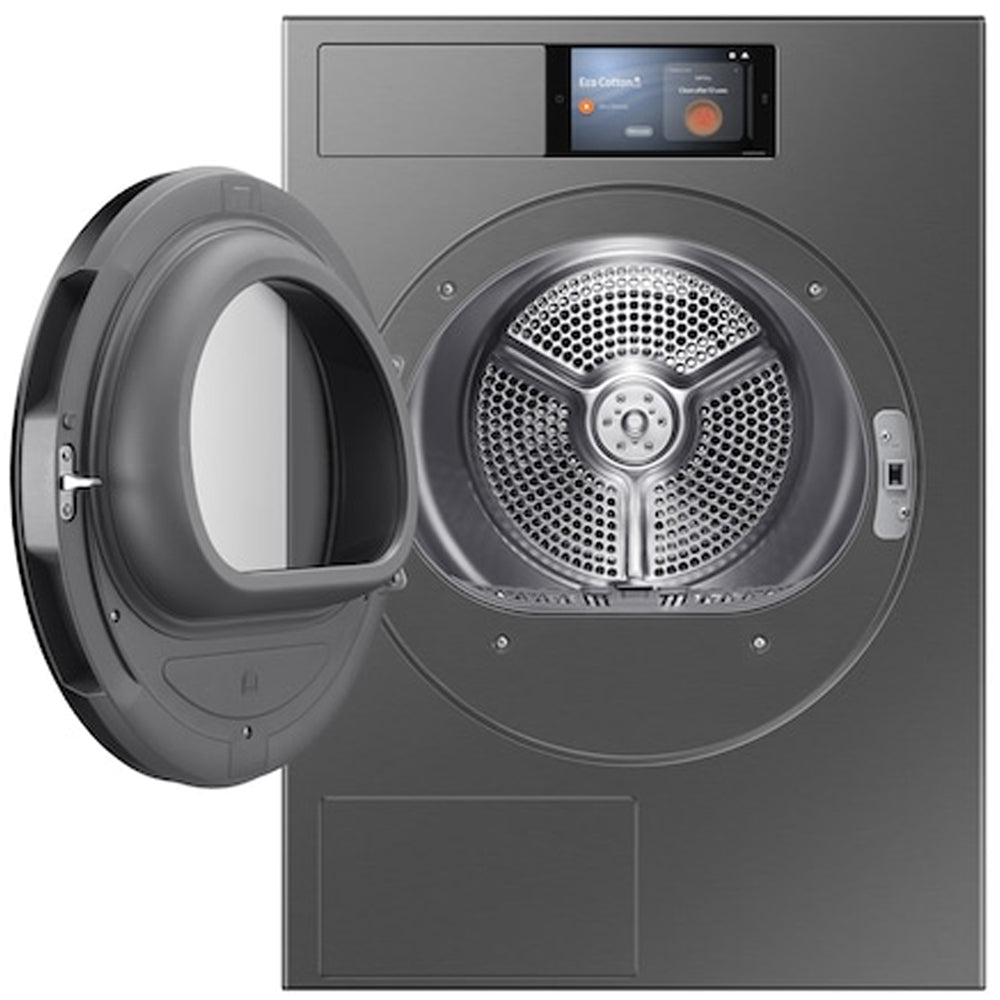 Samsung Series 9 DV90F09F4SU1 with AI Home 9kg Heat Pump Tumble Dryer Dark Steel - View 10