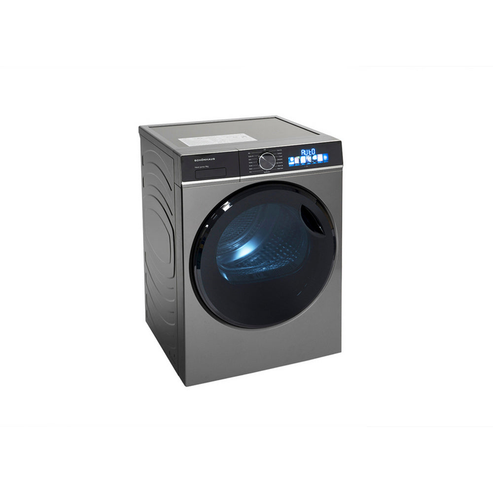 Schonhaus TDSHF018A3G 8kg Heat Pump Tumble Dryer Graphite - View 3