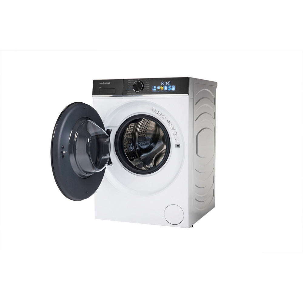 Schonhaus WMSF011014AW 10kg 1400 Spin Freestanding Washing Machine White - View 3
