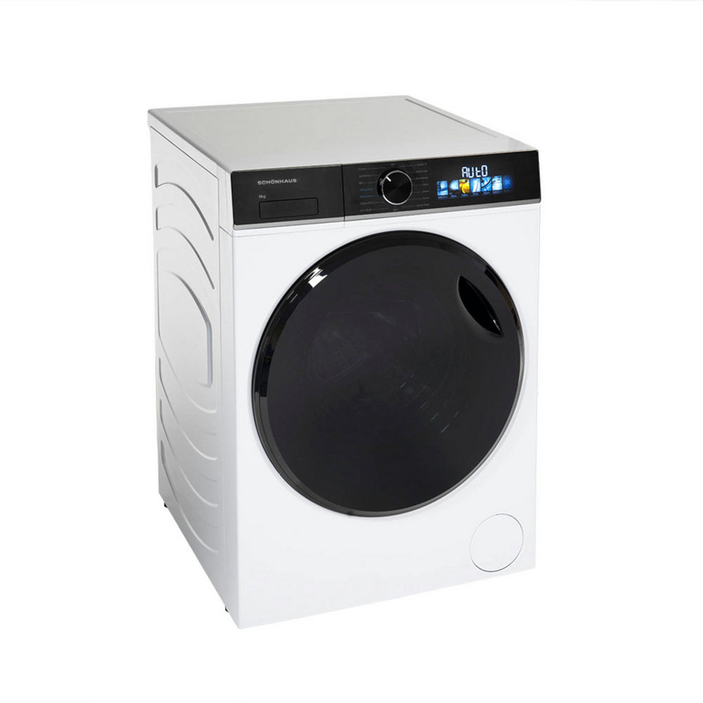 Schonhaus WMSF01814AW 8kg 1400 Spin Freestanding Washing Machine White - View 3