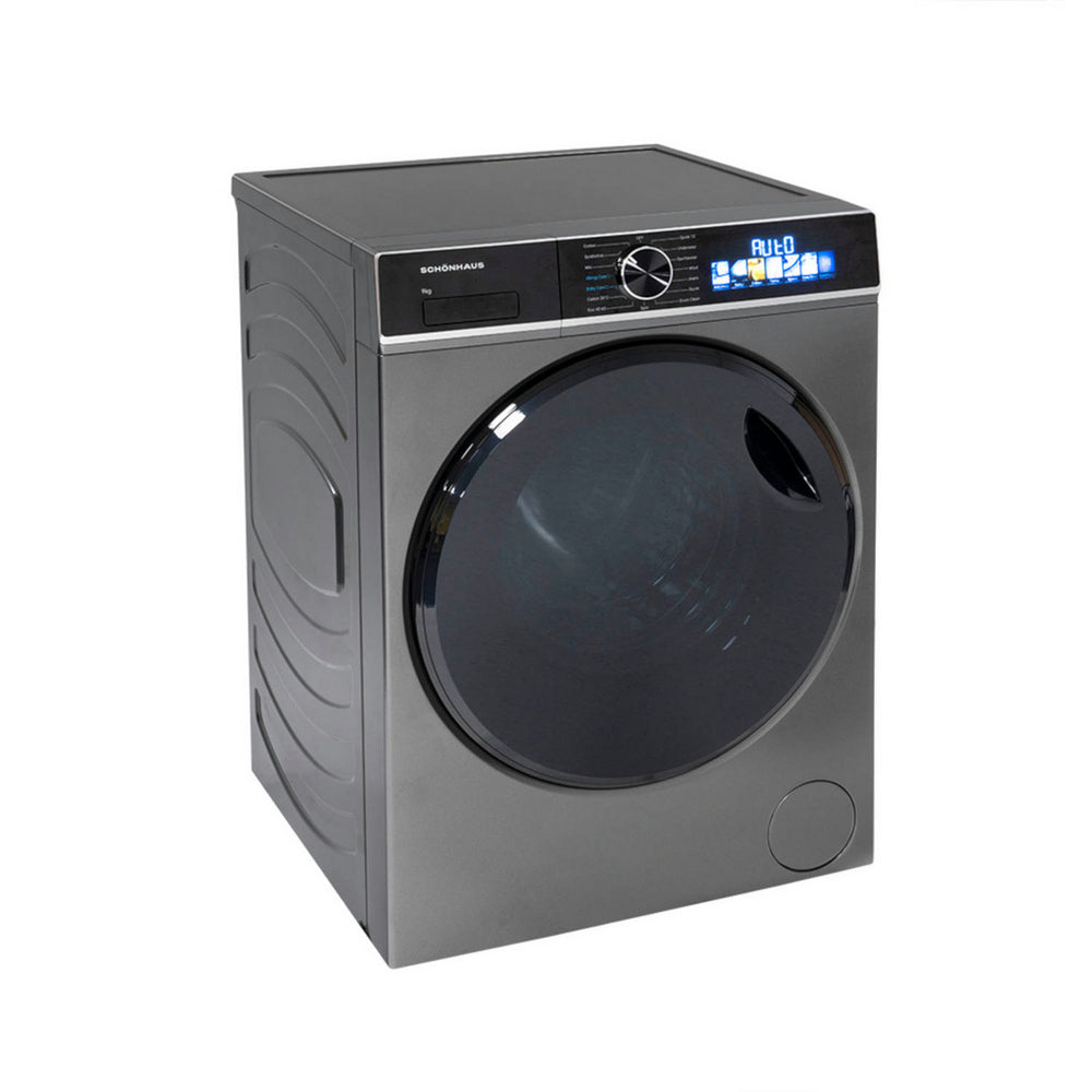 Schonhaus WMSF01914AG 9kg 1400 Spin Freestanding Washing Machine Graphite - View 3