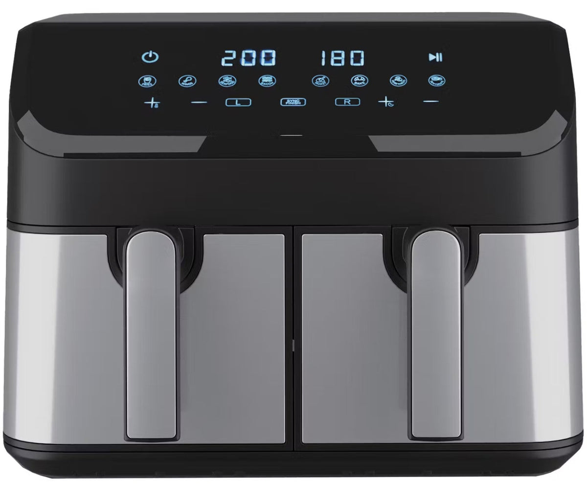 Daewoo SDA2616GE 9L XL Digital Double Drawer Air Fryer 2000W - View 2