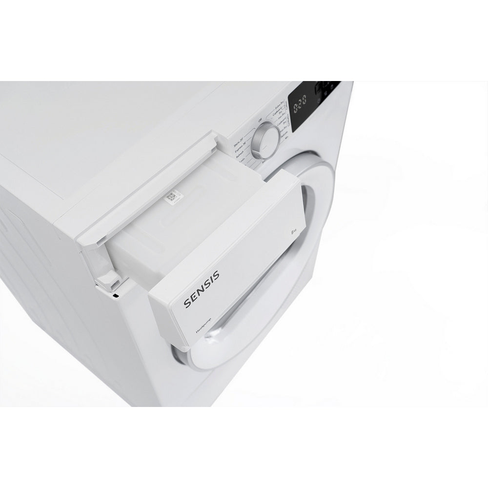 Sensis TDHF018A2W 8kg Heat Pump Tumble Dryer White - View 8