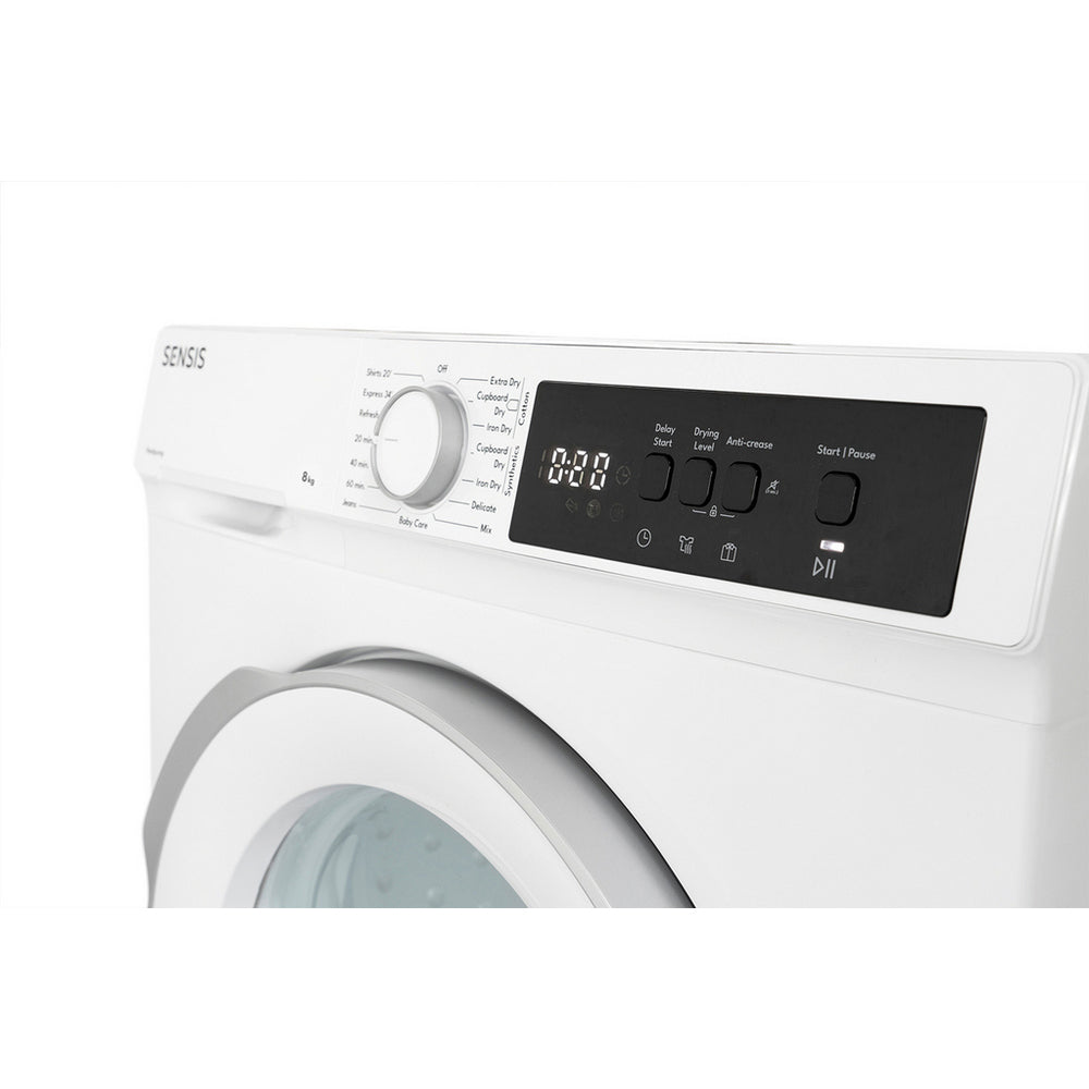 Sensis TDHF018A2W 8kg Heat Pump Tumble Dryer White - View 11