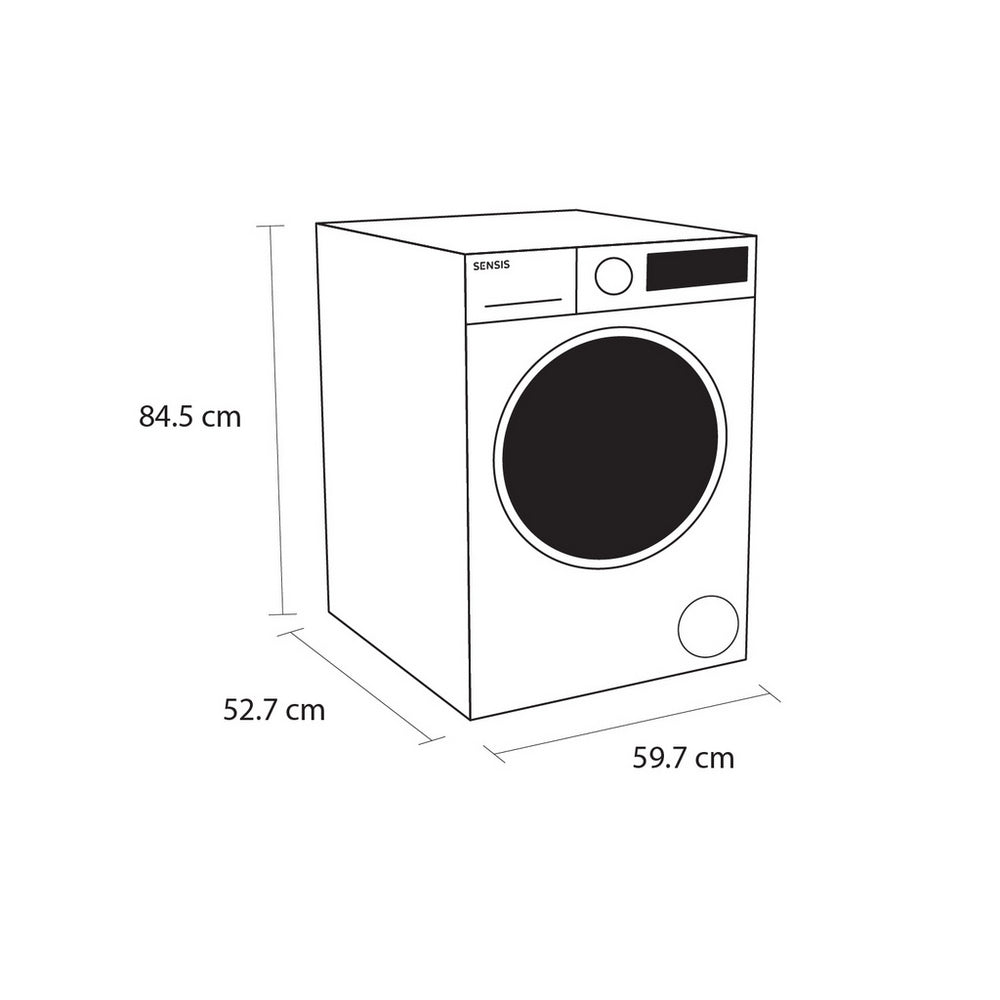 Sensis WDF018514AW 8+5kg 1400 Spin Washer Dryer White - View 5