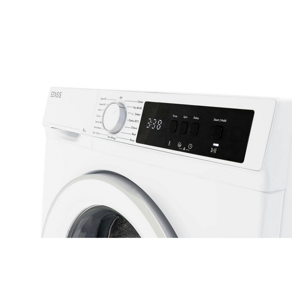 Sensis WMF01814AW 8kg 1400 Spin Washing Machine White - View 7