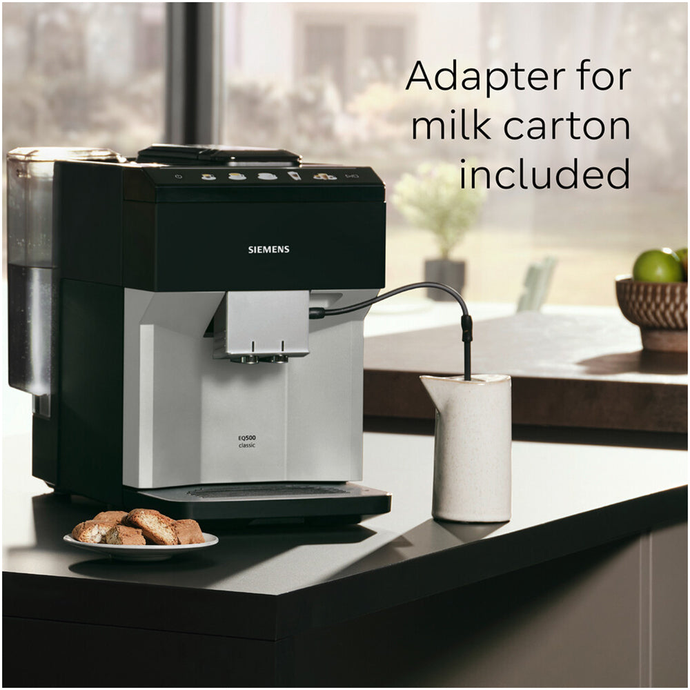 Siemens EQ500 TP515GB1 Bean to Cup Fully Automatic Coffee Machine with Milk Frother & Touch Display - Clearance - View 5
