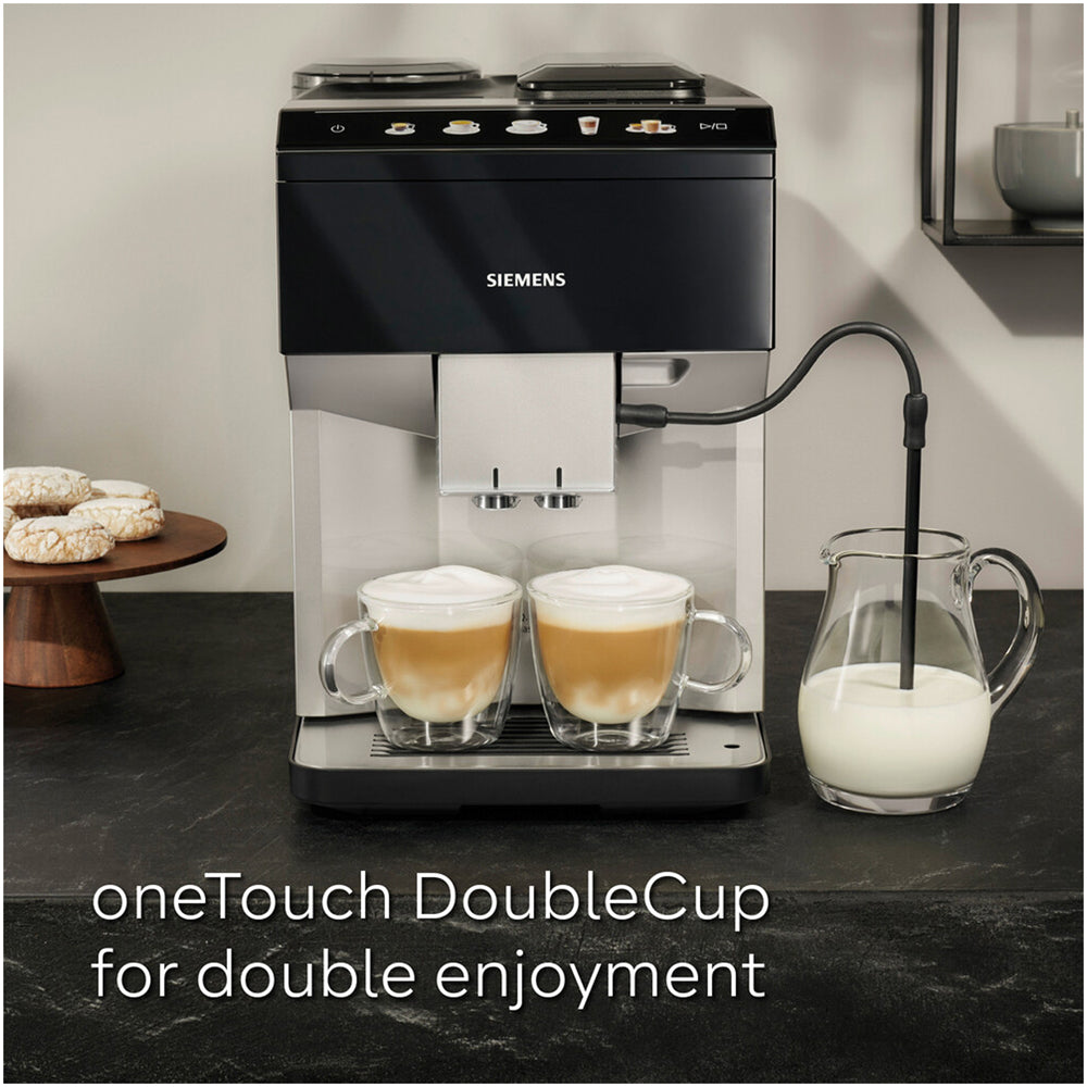 Siemens EQ500 TP515GB1 Bean to Cup Fully Automatic Coffee Machine with Milk Frother & Touch Display - Clearance - View 2