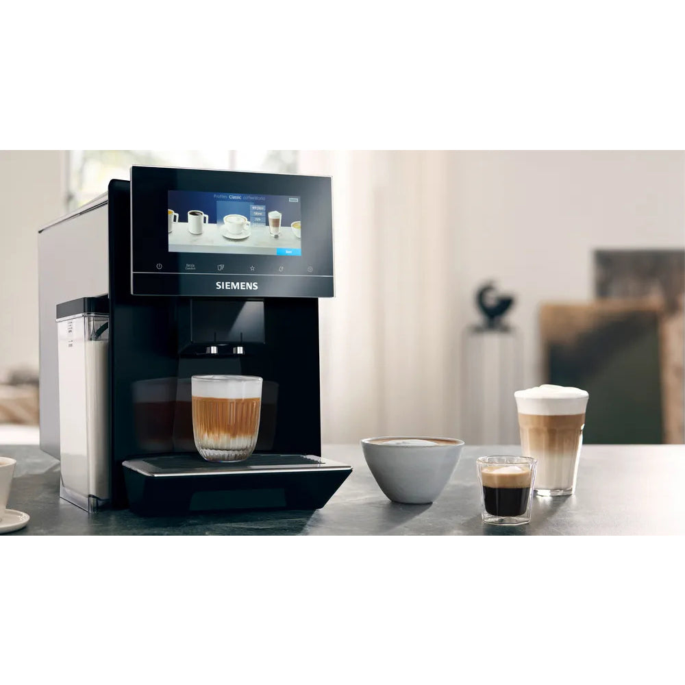 Siemens TQ903GB9 EQ900 Bean to Cup Coffee Machine Black - View 10