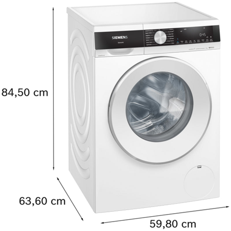 Siemens WG56G2Z1GB 10kg 1600 Spin Washing Machine White - View 4