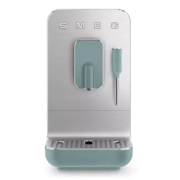 Smeg BCC12EGMUK Retro Bean to Cup Espresso Coffee Machine Emerald