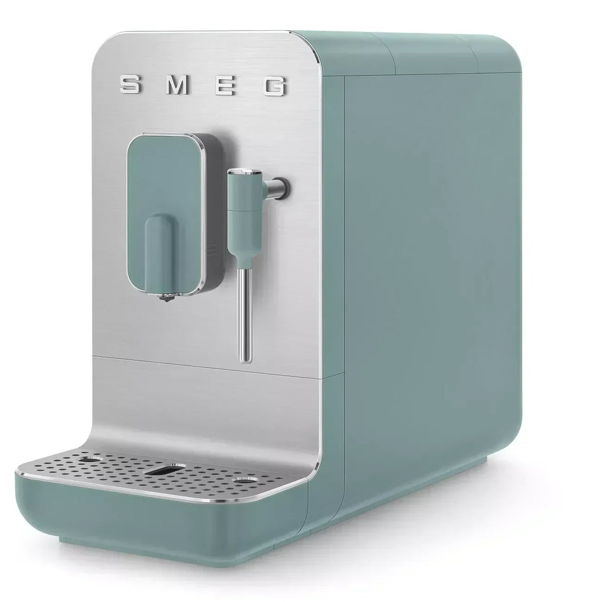 Smeg BCC12EGMUK Retro Bean to Cup Espresso Coffee Machine Emerald - View 5