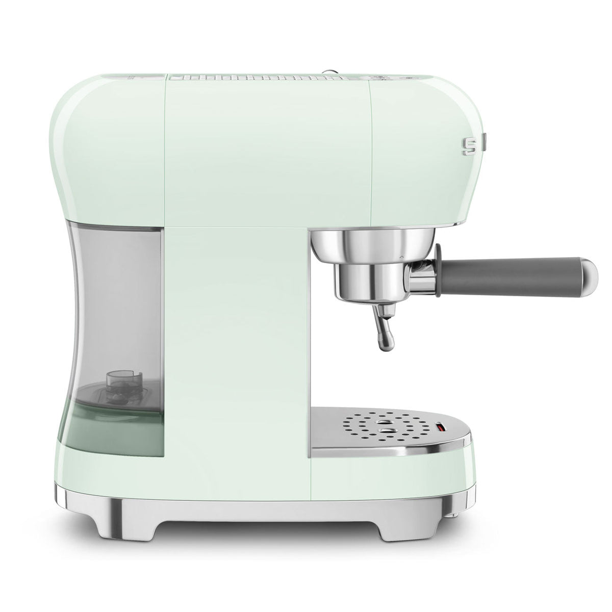 Smeg ECF02PGUK Espresso Coffee Machine with Steam Wand Pastel Green - View 5
