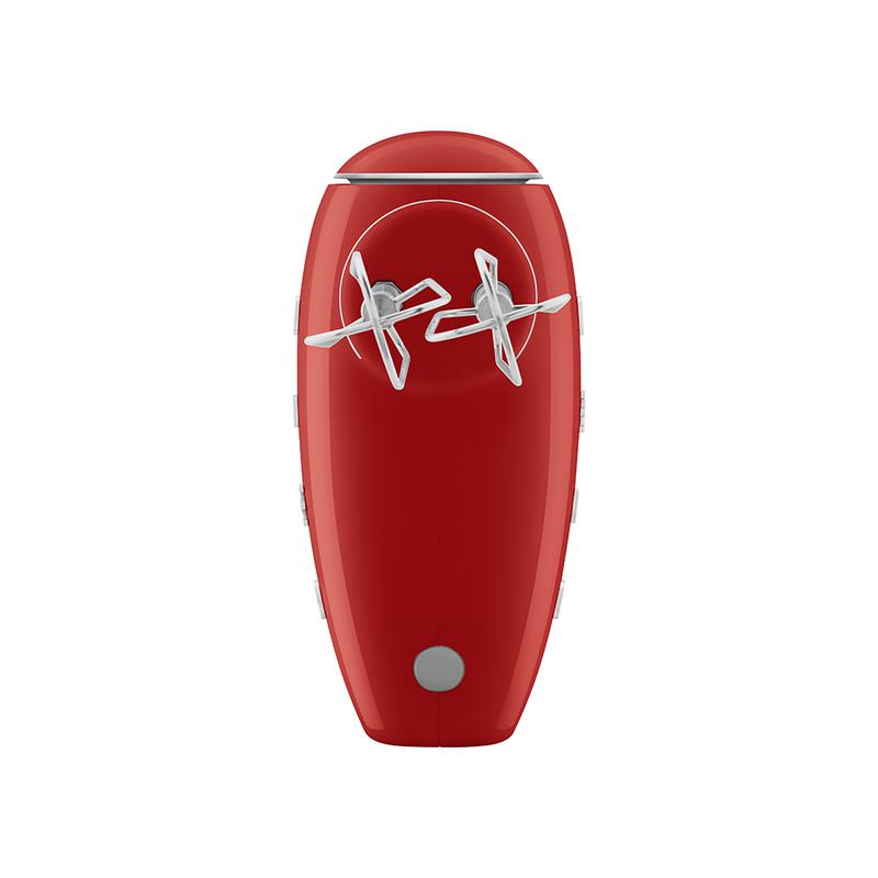SMEG HMF01RDUK 50s Style Hand Mixer Red - View 8