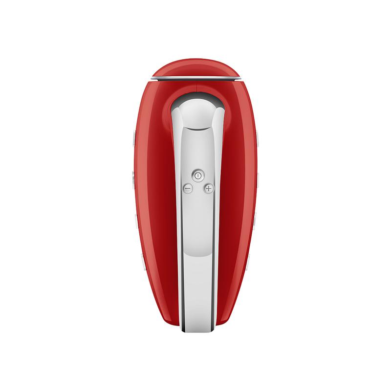 SMEG HMF01RDUK 50s Style Hand Mixer Red - View 9