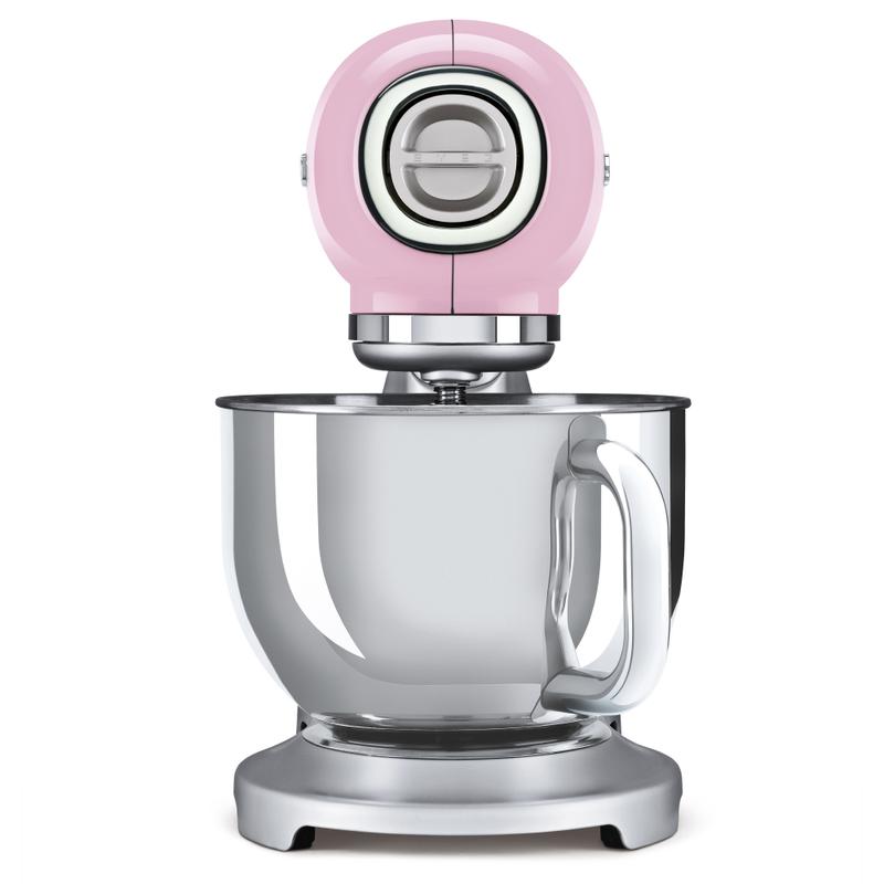 SMEG SMF02PKUK 50s Style Stand Mixer Pink - View 2