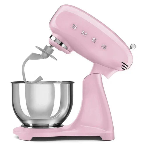 SMEG SMF03PKUK 50s Style Stand Mixer Pink - View 2