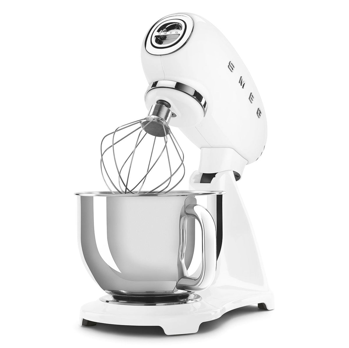 SMEG SMF03WHUK 50s Style Stand Mixer White - View 3