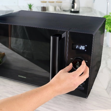 Statesman SKMG0923DSB Microwave with Grill Black - View 4