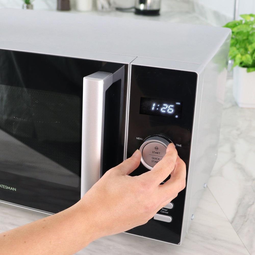 Statesman SKMG0923DSS Microwave with Grill Silver - View 5