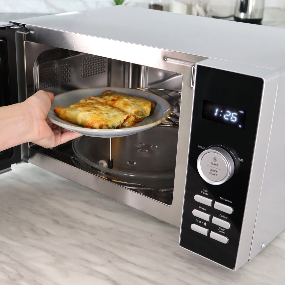 Statesman SKMG0923DSS Microwave with Grill Silver - View 6