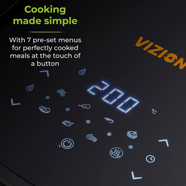 Tower T17072 Vortx Vizion 7 Litre Air Fryer With Digital Display - View 9